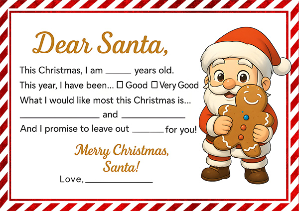 letter to santa template