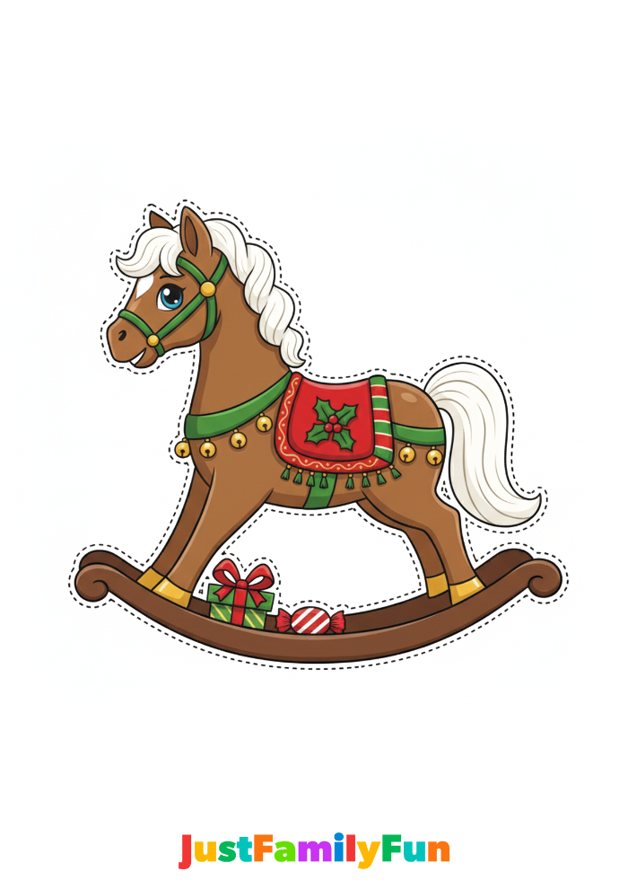 rocking horse template