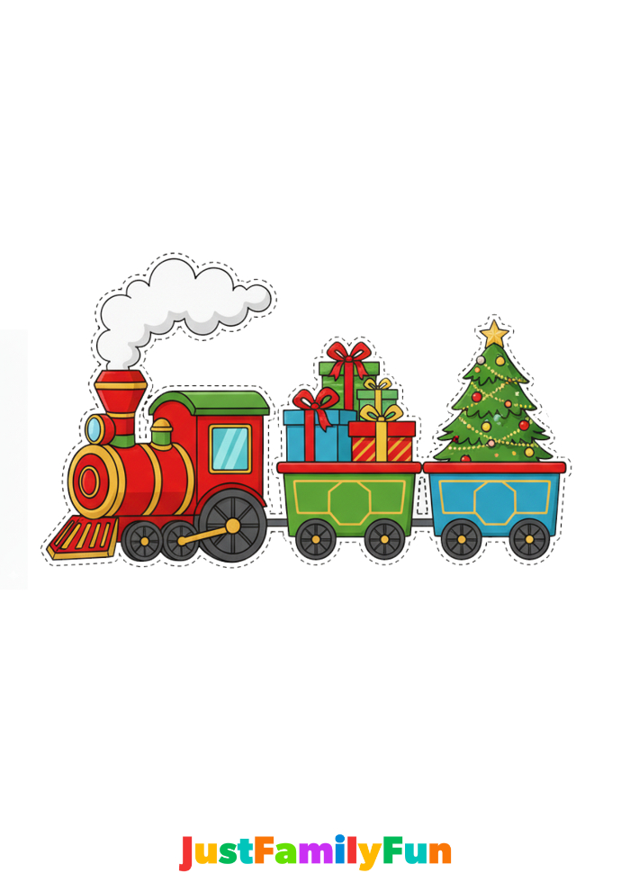 toy train template