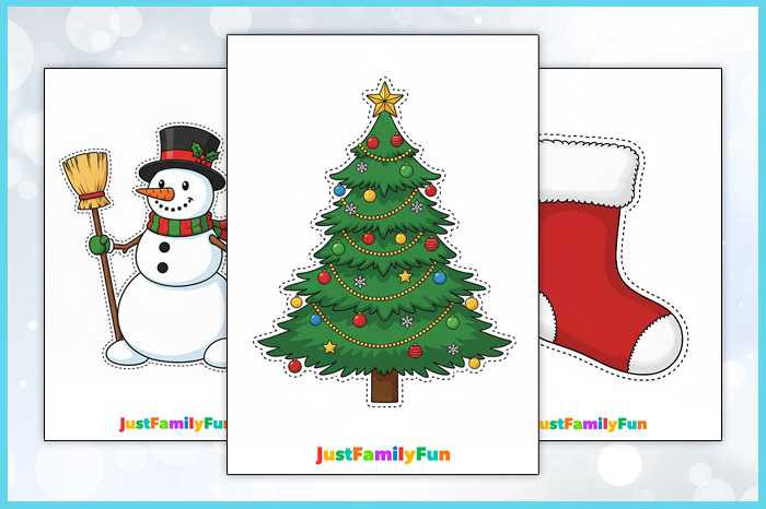 printable christmas cut outs
