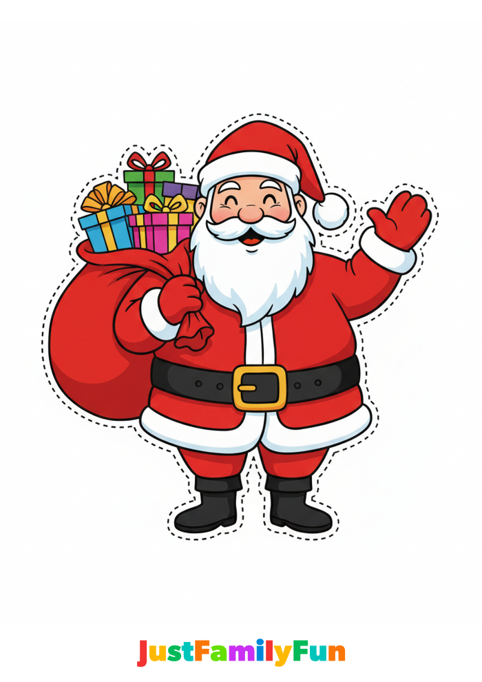 santa cut out image