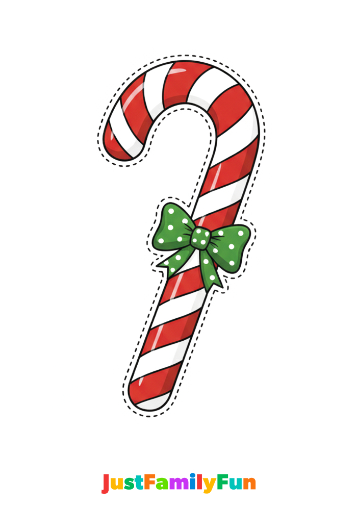 candy cain cut out image