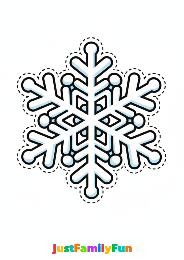 snowflake template