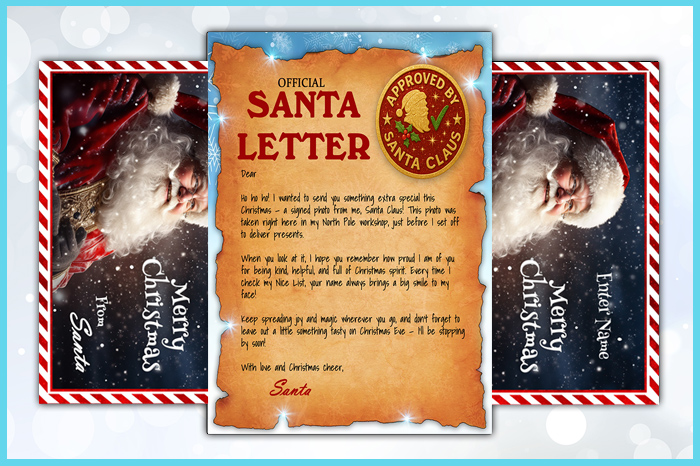 printable photo of santa