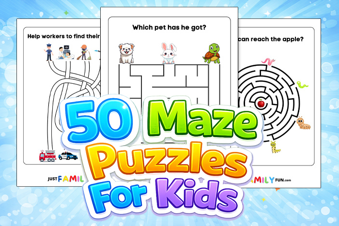 printable maze puzzles