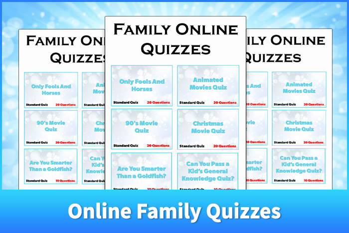 online family quizzes