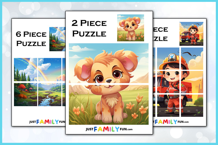 30 Free Printable Puzzles For Kids