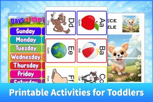 Printable Activities for Toddlers