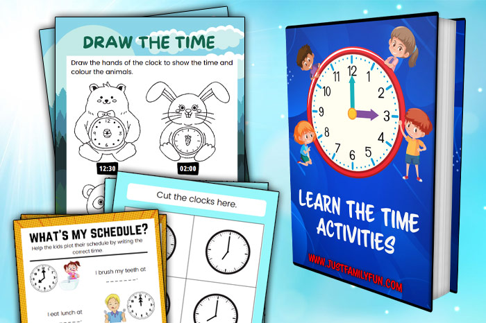 Learn to tell the time worksheets
