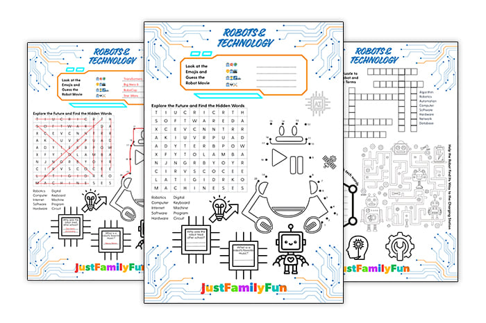 Robots & Technology puzzles