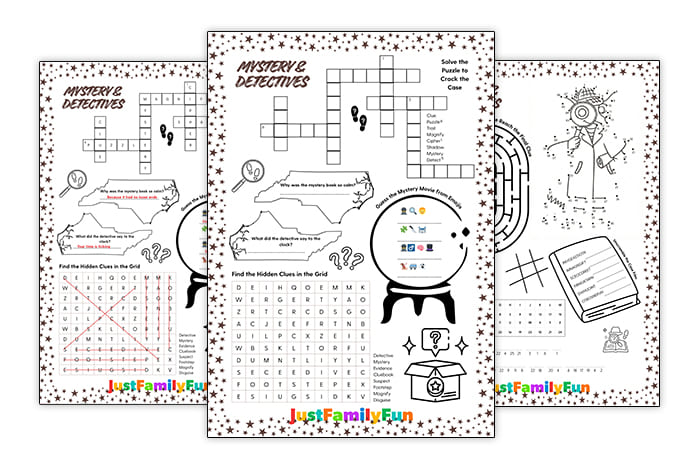 Mystery & Detectives Puzzles