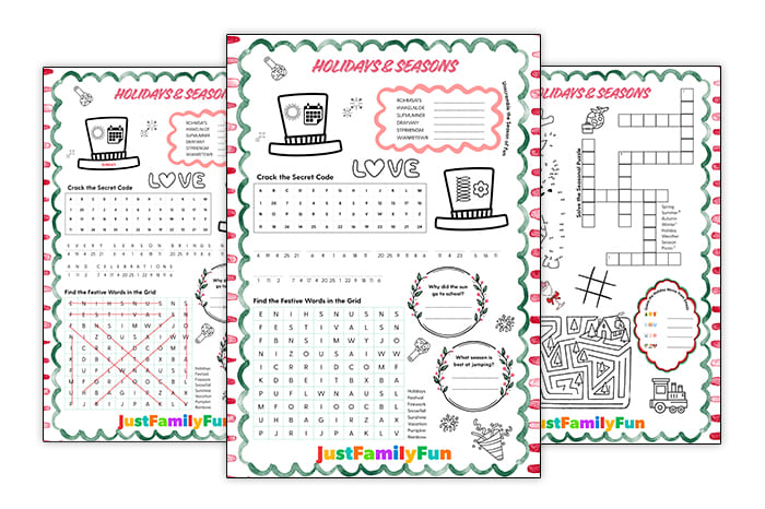 Holiday & Seasons Puzzles