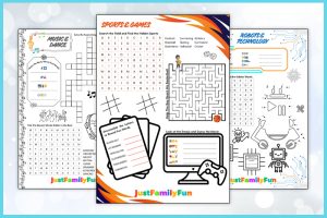Printable Activity Sheets for Kids