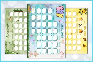 2026 printable monthly calendar